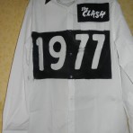 The CLASH / JOE STRUMMER – UNIQUE 1977 PUNK SHIRT