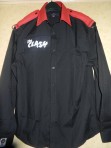 The CLASH – Red epaulette shirt    punk 1977 new wave